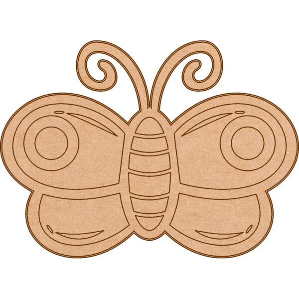 MDF small butterfly fridge magnet